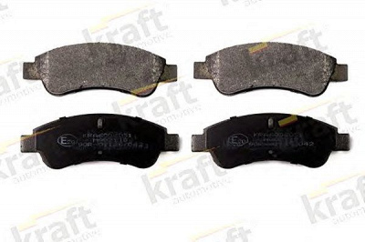 KRAFT AUTOMOTIVE 6006051 -  Комплект тормозных колодок, дисковый тормоз